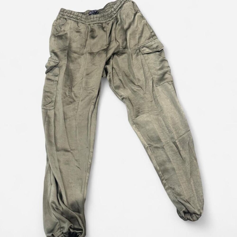 Hot-kiss Women's Green and Khaki Trousers
